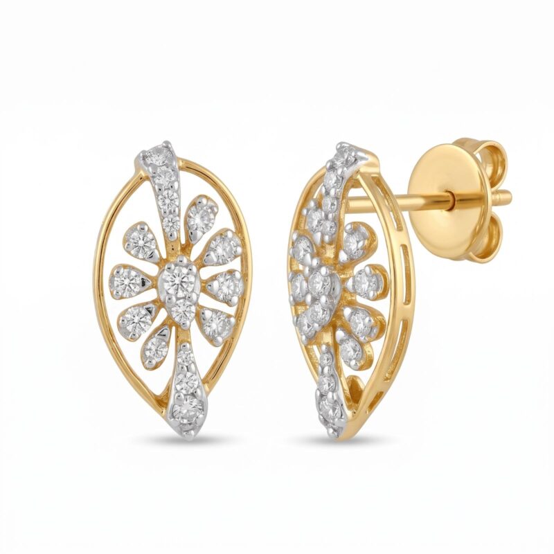 Premium Diamond Earrings from Bafleh Jewellery