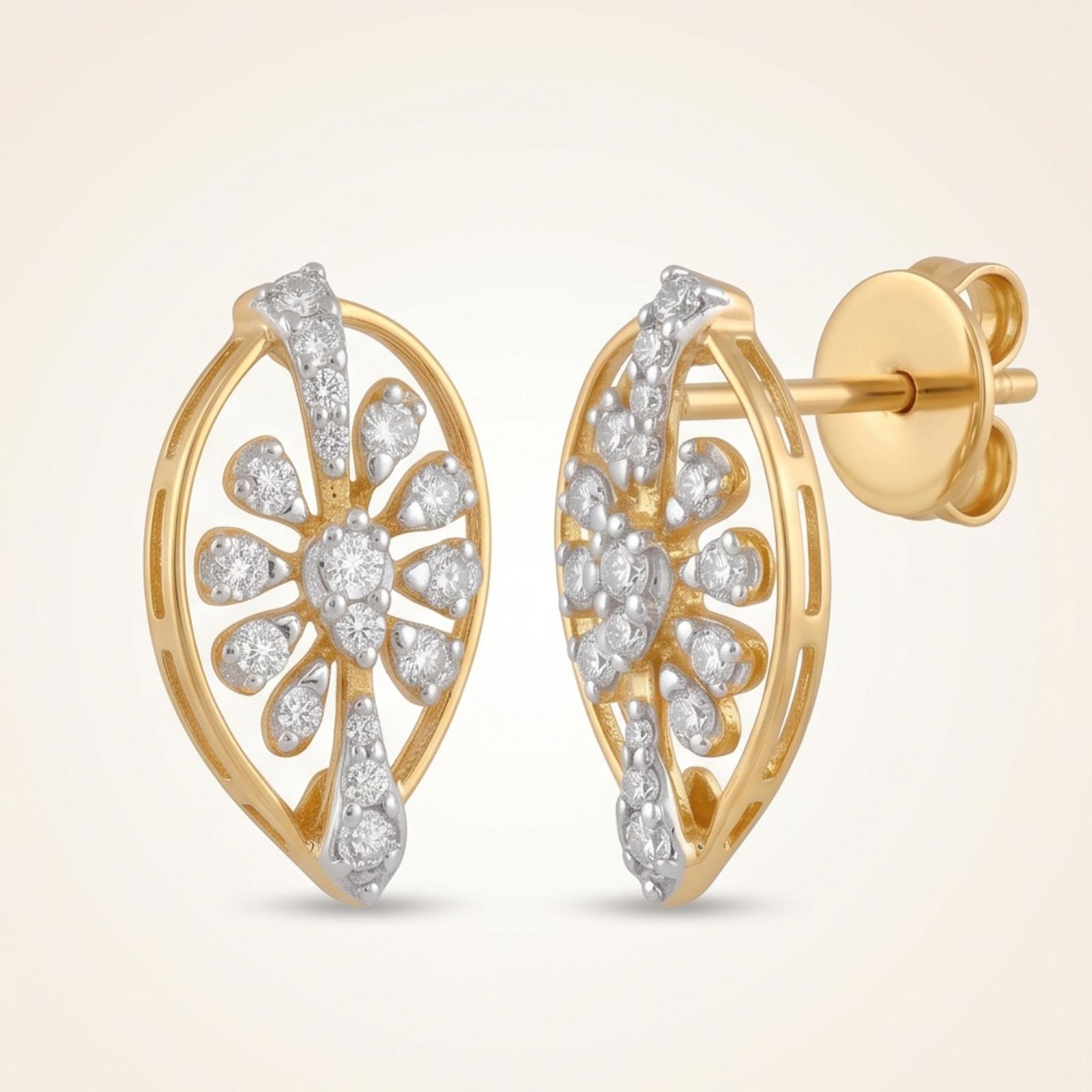 Premium Diamond Earrings from Bafleh Jewellery - Image 6