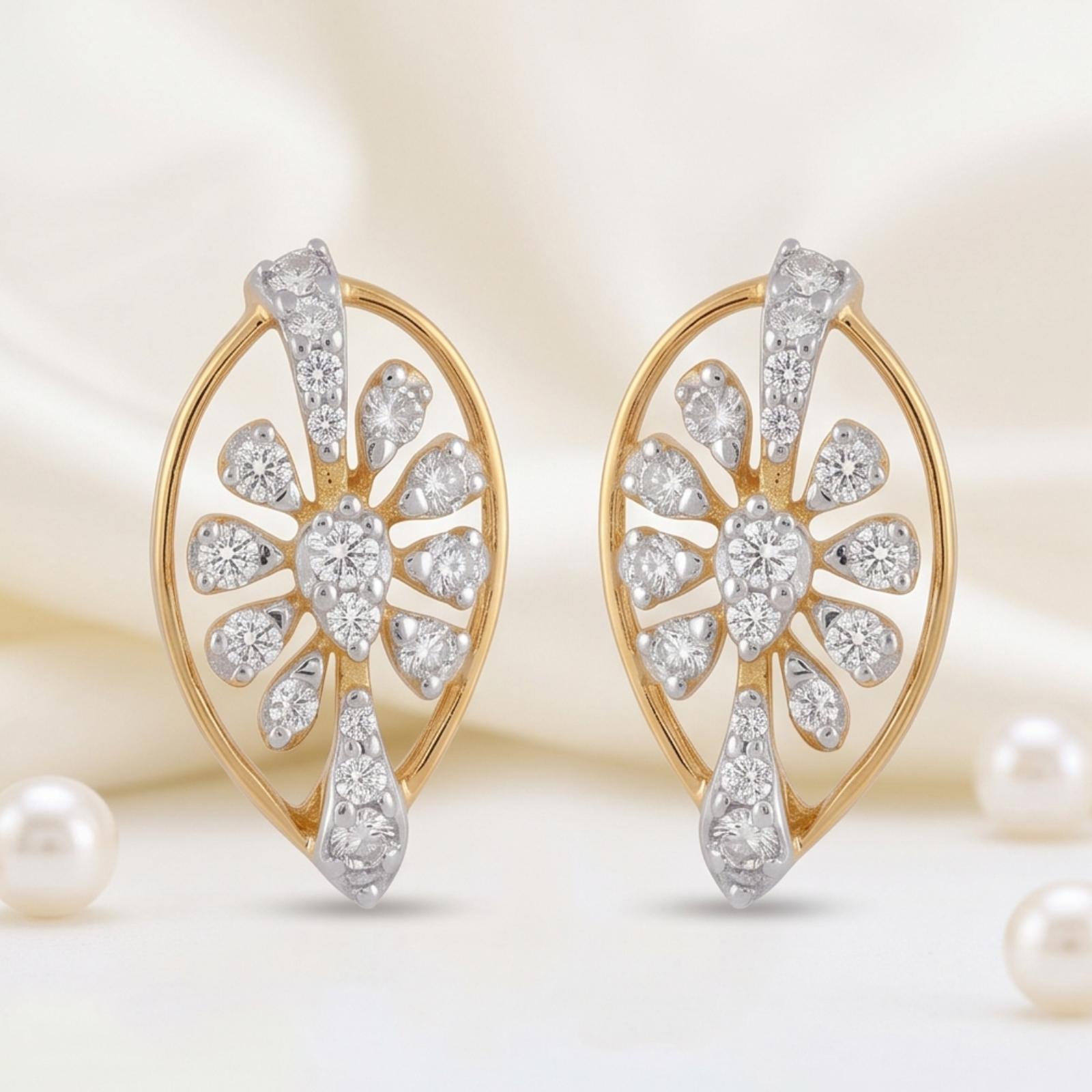 Premium Diamond Earrings from Bafleh Jewellery - Image 5