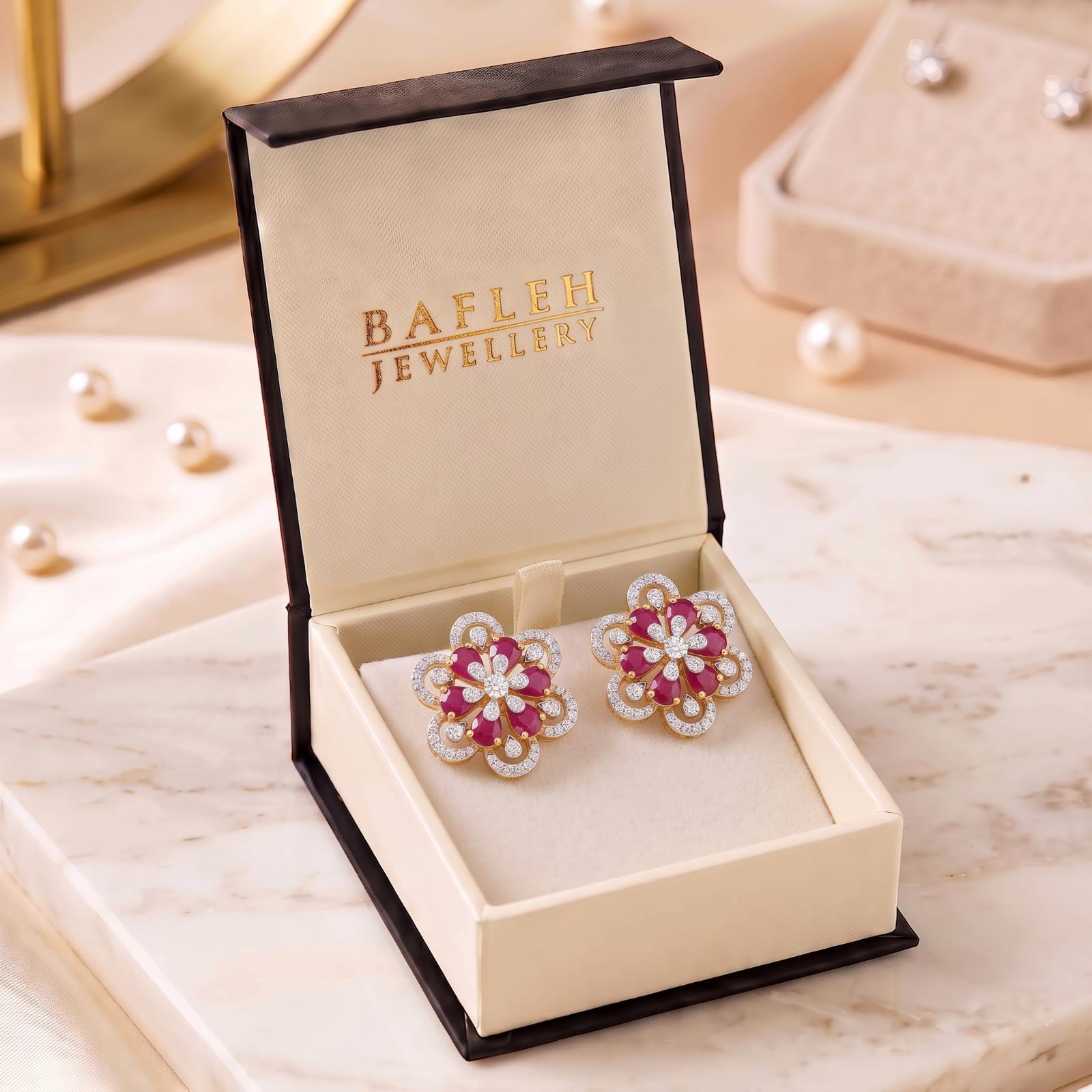 Premium Diamond Drop Earrings - Image 7