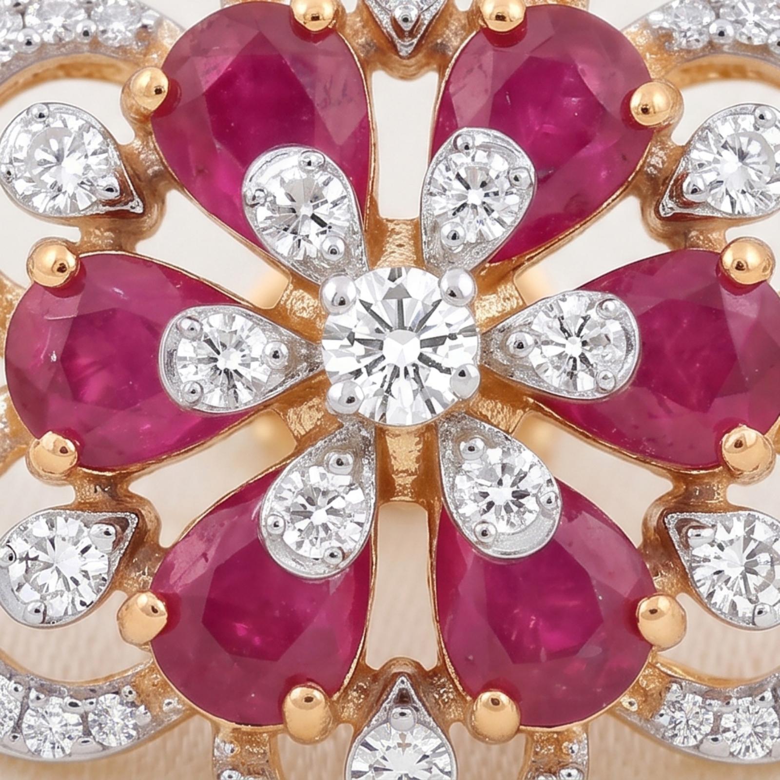 Premium Diamond Drop Earrings - Image 2