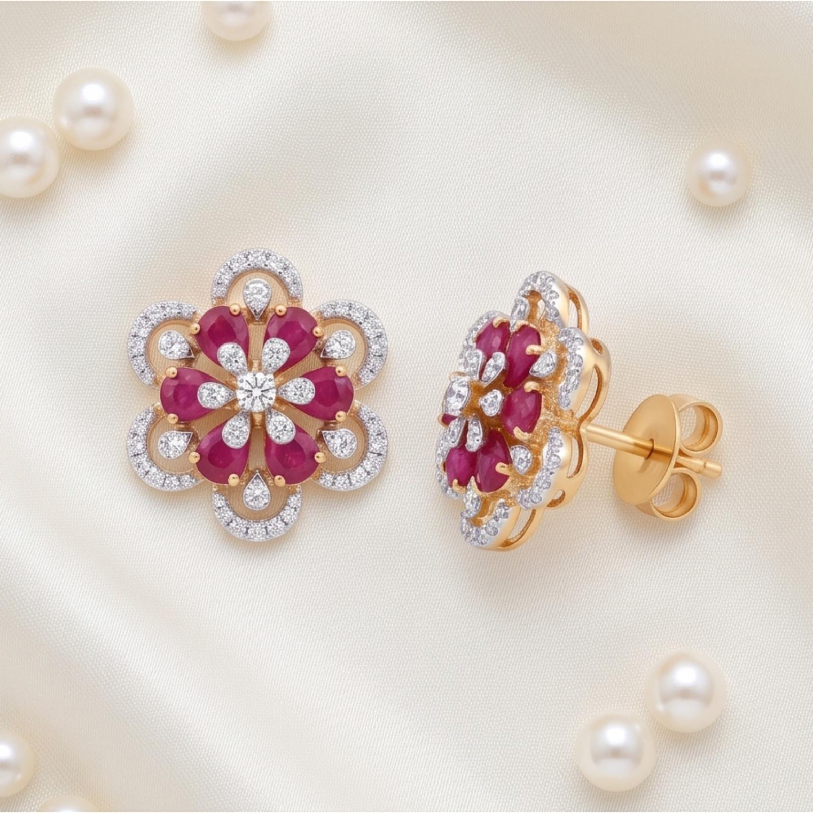 Premium Diamond Drop Earrings - Image 6