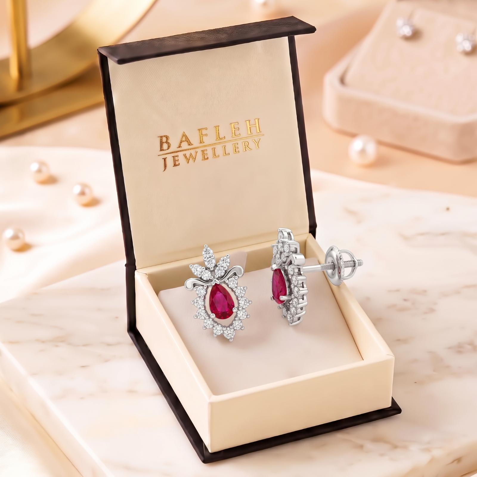 Natural Diamond Earrings with Exceptional Elegance - Image 5