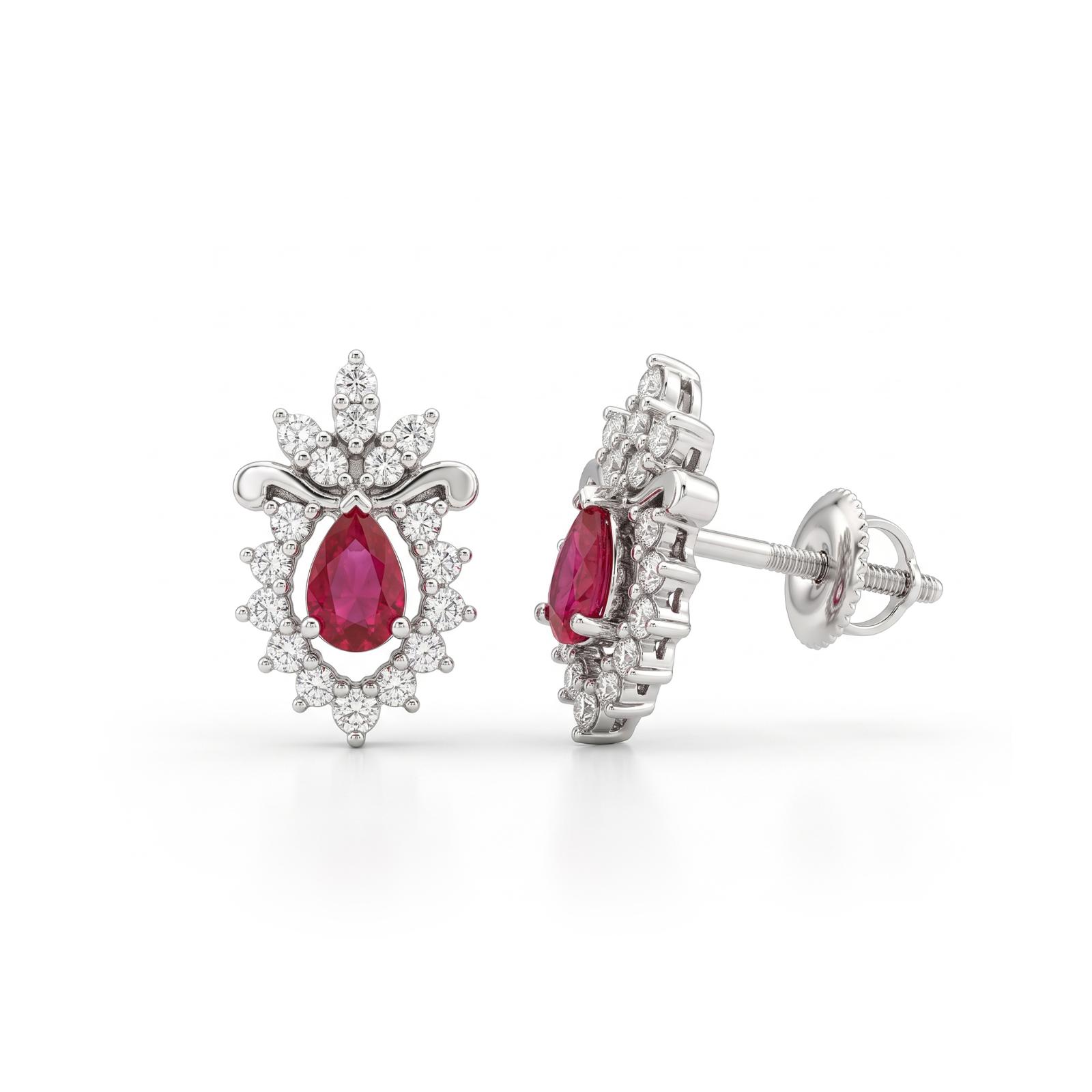 Natural Diamond Earrings with Exceptional Elegance
