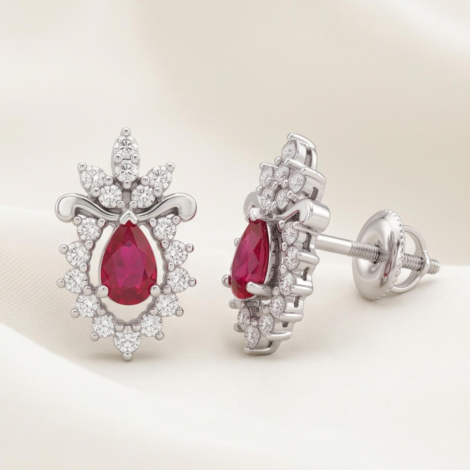 Natural Diamond Earrings with Exceptional Elegance - Image 4