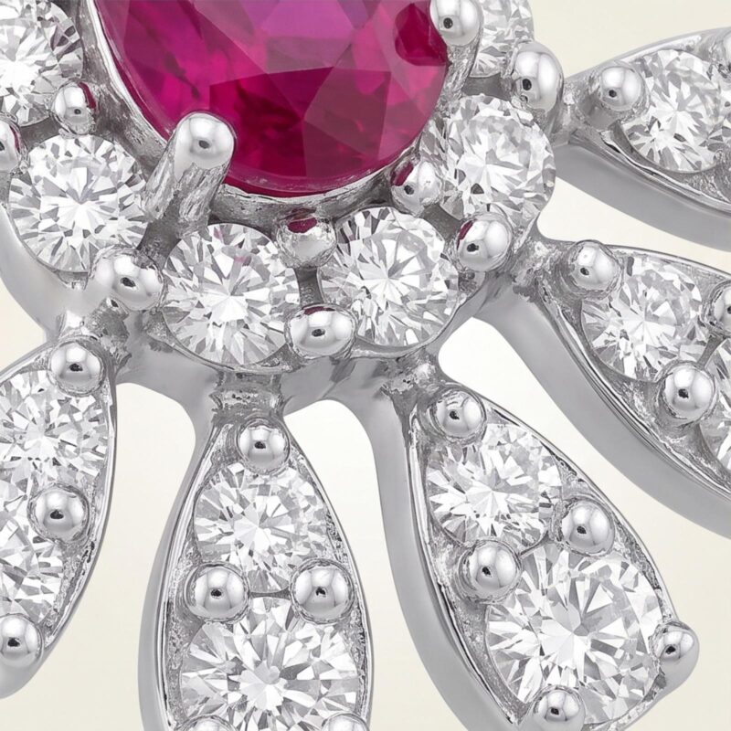 Alternative view of Premium Diamond Earrings from Bafleh Jewellery