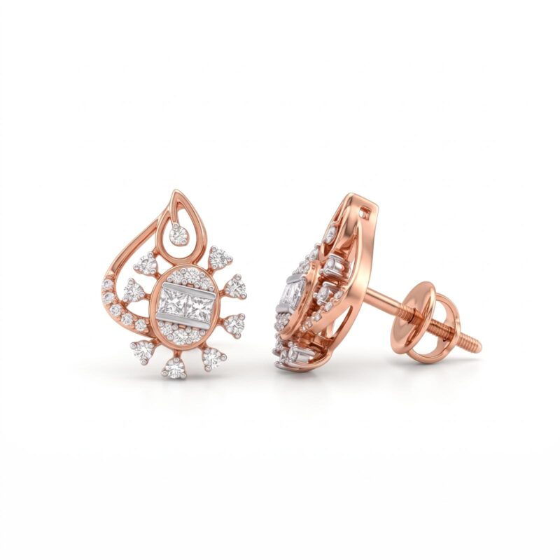Classic Natural Diamond Earrings