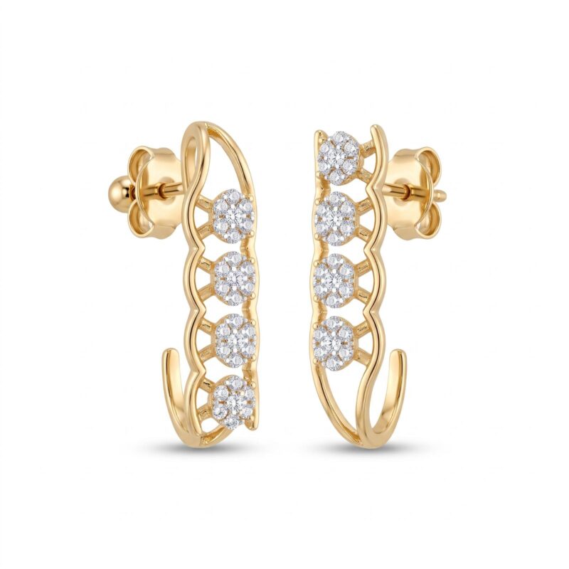 Diamond Earrings Collection UAE