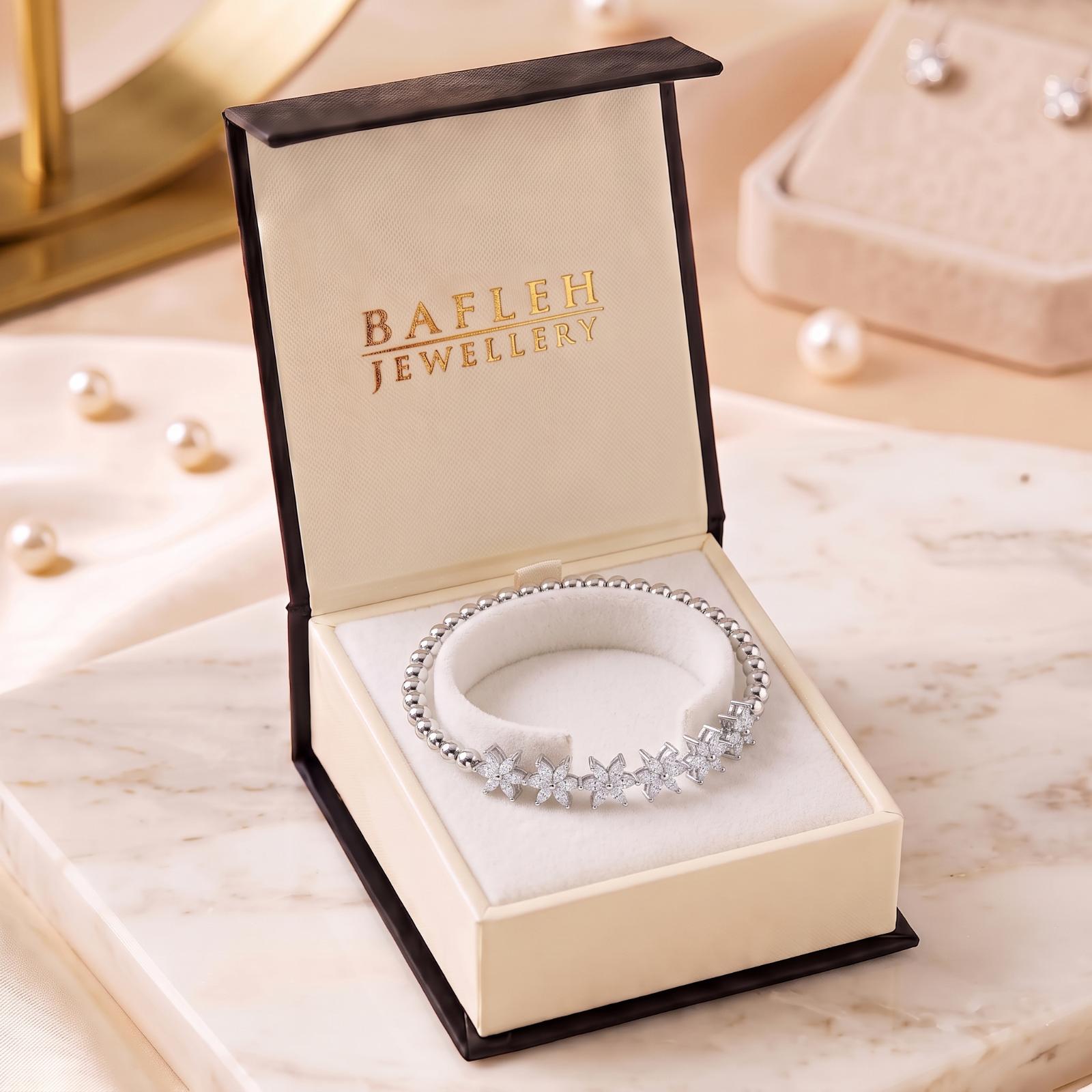 Premium Diamond Bangle with Sparkling Diamond Detailing and Luxurious Gold Finish by Bafleh Jewellery - Image 6