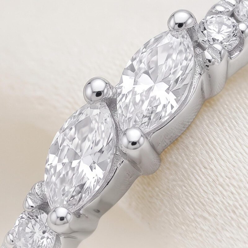 Alternative view of Elegant 18K Gold & Natural Diamond Earrings