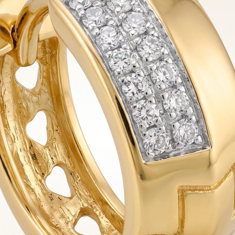 Alternative view of Elegant Diamond Earrings for Everyday Wear