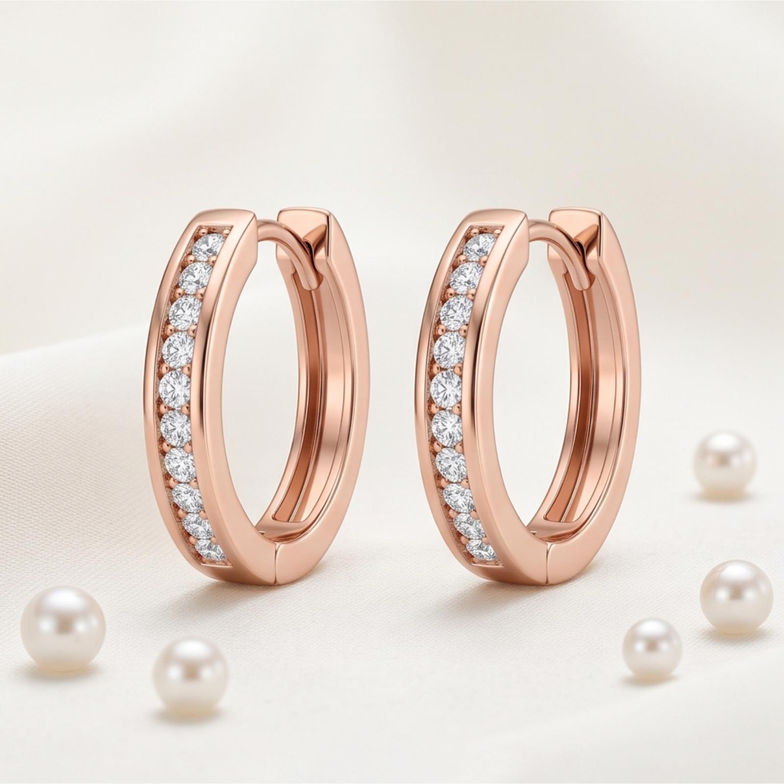 Beautiful 18K Gold & Diamond Earrings for Every Occasion - Image 5