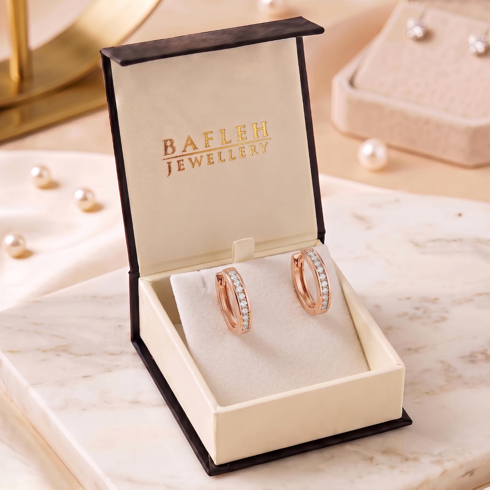 Beautiful 18K Gold & Diamond Earrings for Every Occasion - Image 6