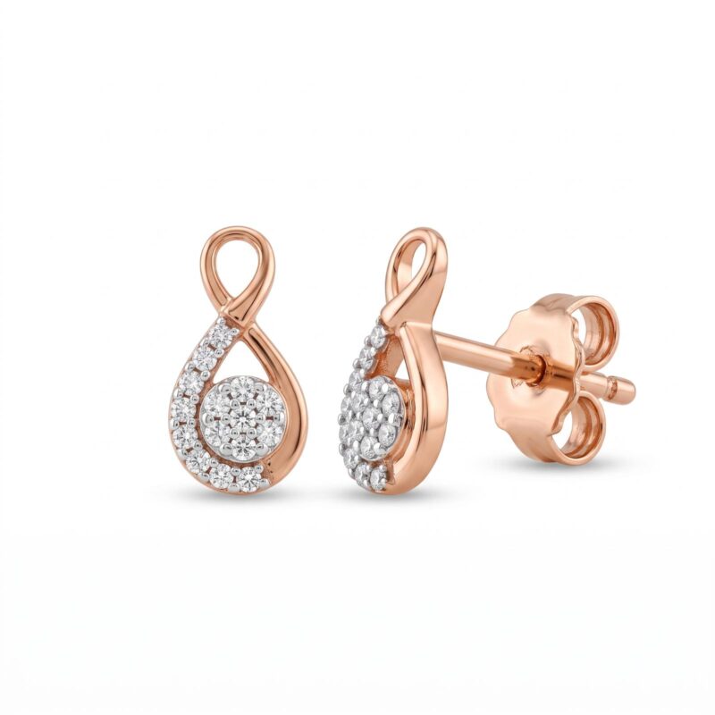 Timeless 18K Gold & Diamond Earrings