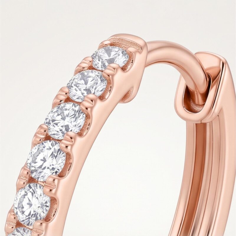 Alternative view of 18K Gold Diamond Earrings for Special Occasions