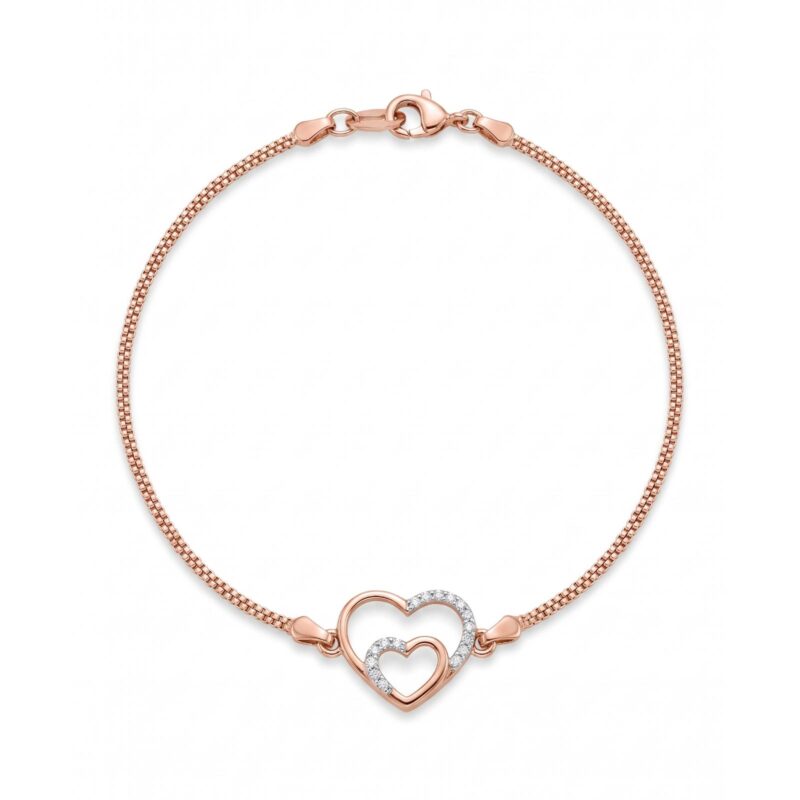 Luxury 18K Gold and Diamond Bracelet Designed to Complement Your Style with Timeless Beauty and Brilliant Diamond Sparkle by Bafleh Jewellery