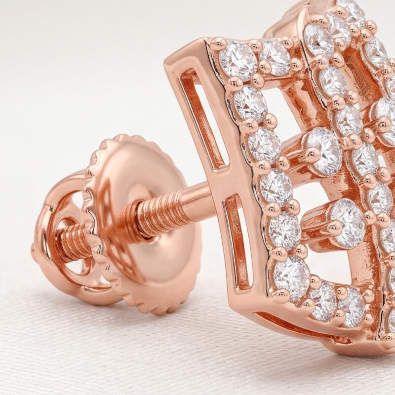 Alternative view of 18K Gold Diamond Jewellery Earrings