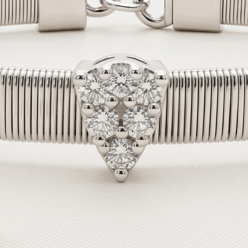 Alternative view of Timeless Fine Gold Diamond Bangle Designed to Complement Every Elegant Jewellery Collection by Bafleh Jewellery