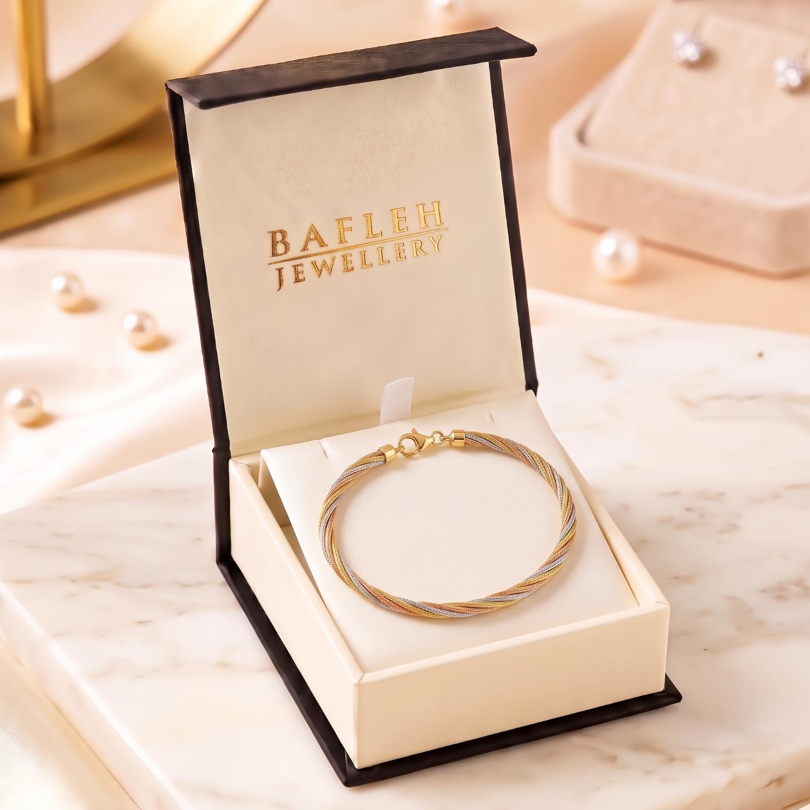 Elegant 18K Gold Bangle Designed with Beautiful Detailing to Complement Every Traditional and Modern Look - Image 6