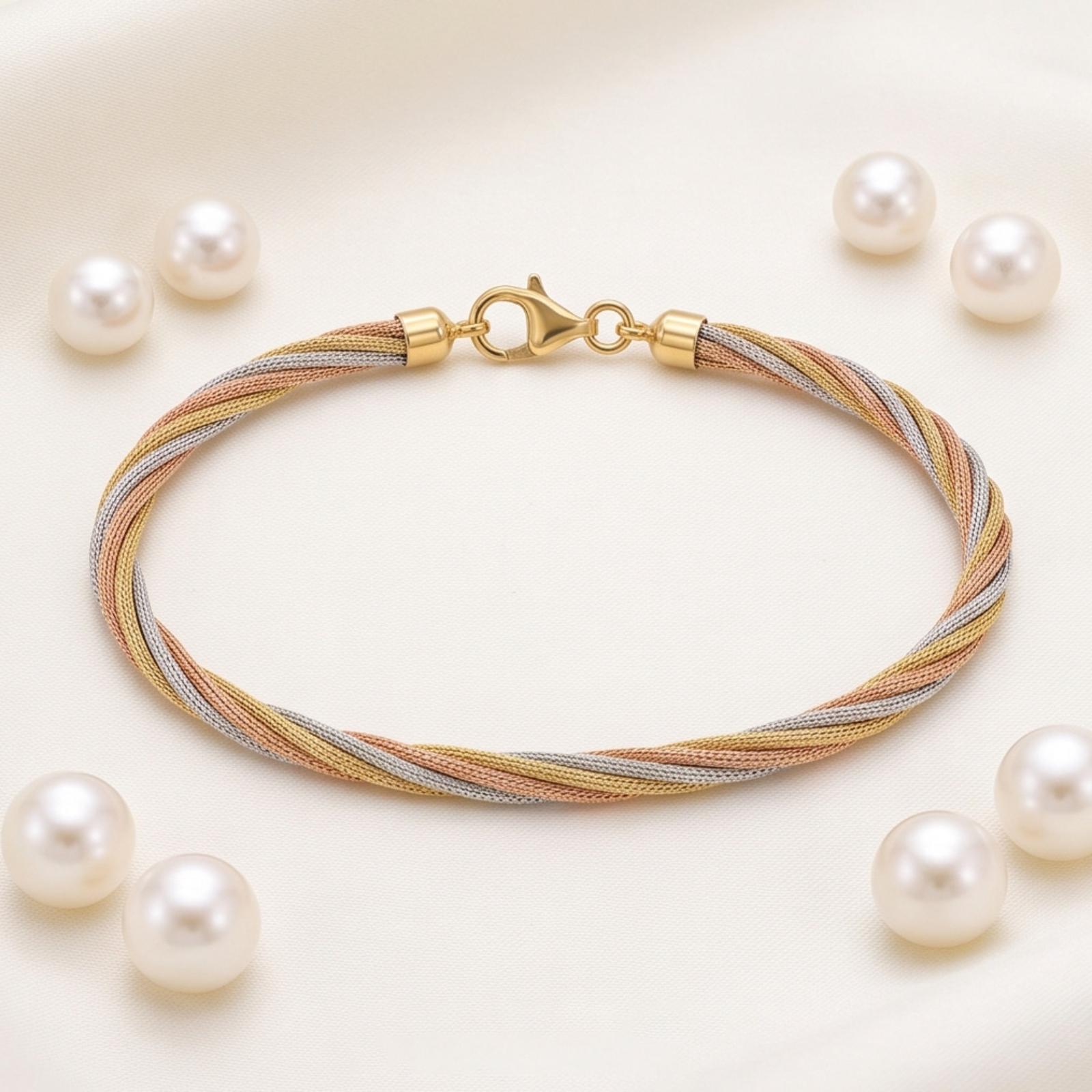 Elegant 18K Gold Bangle Designed with Beautiful Detailing to Complement Every Traditional and Modern Look - Image 5