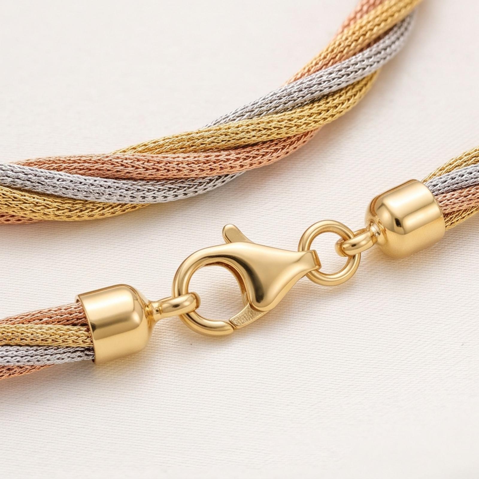 Elegant 18K Gold Bangle Designed with Beautiful Detailing to Complement Every Traditional and Modern Look - Image 2