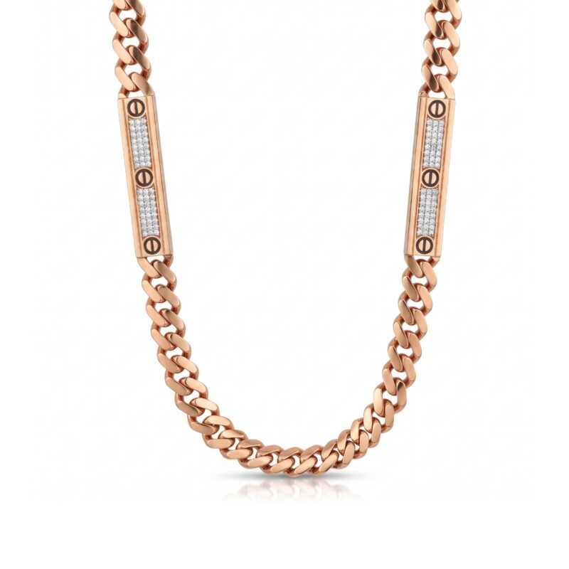 Premium 18K Gold Men?s Chain from Bafleh Jewellery Designed for Modern Style and Everyday Elegance