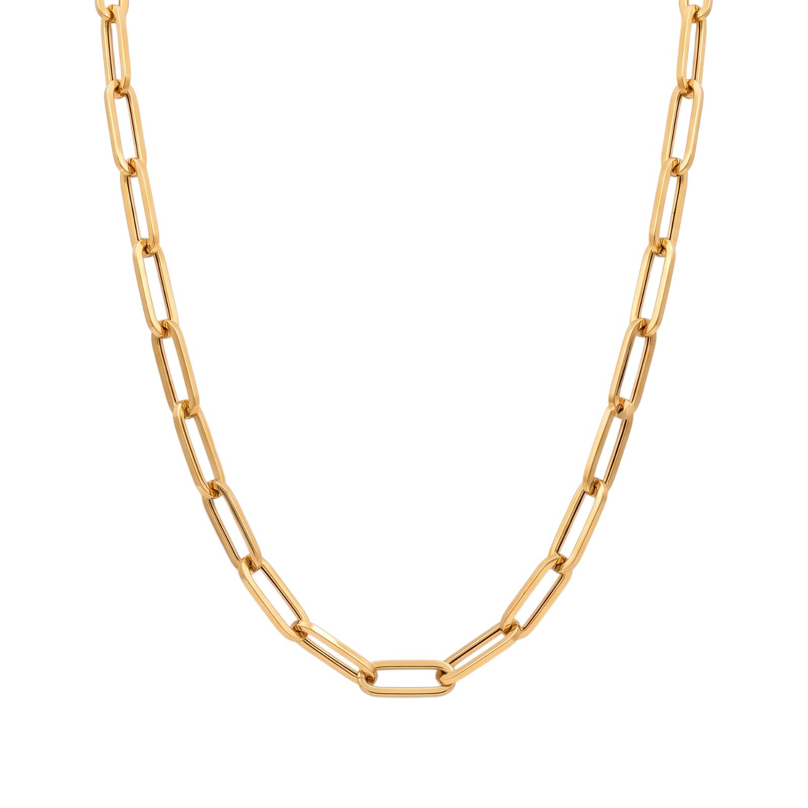Luxury 18K Gold Men?s Chain by Bafleh Jewellery Featuring Fine Craftsmanship and Refined Golden Appeal