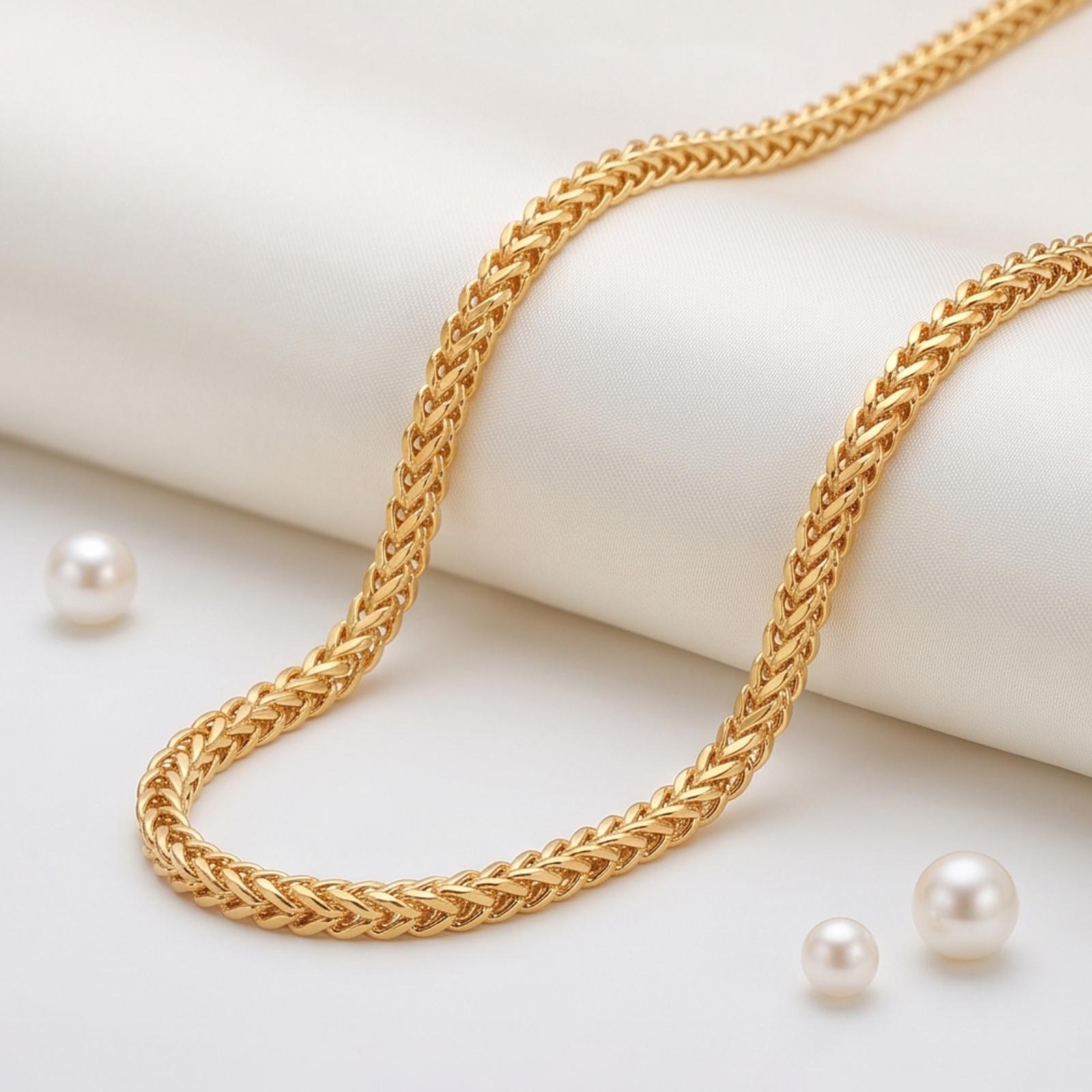 Timeless 18K Gold Men?s Chain from Bafleh Jewellery Perfectly Crafted for Elegant Occasions and Everyday Sophistication - Image 6