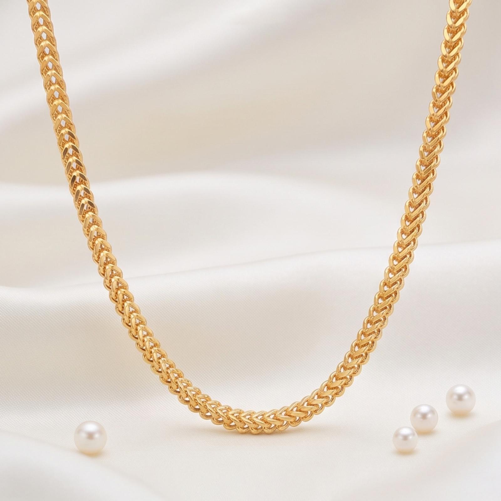 Timeless 18K Gold Men?s Chain from Bafleh Jewellery Perfectly Crafted for Elegant Occasions and Everyday Sophistication - Image 5