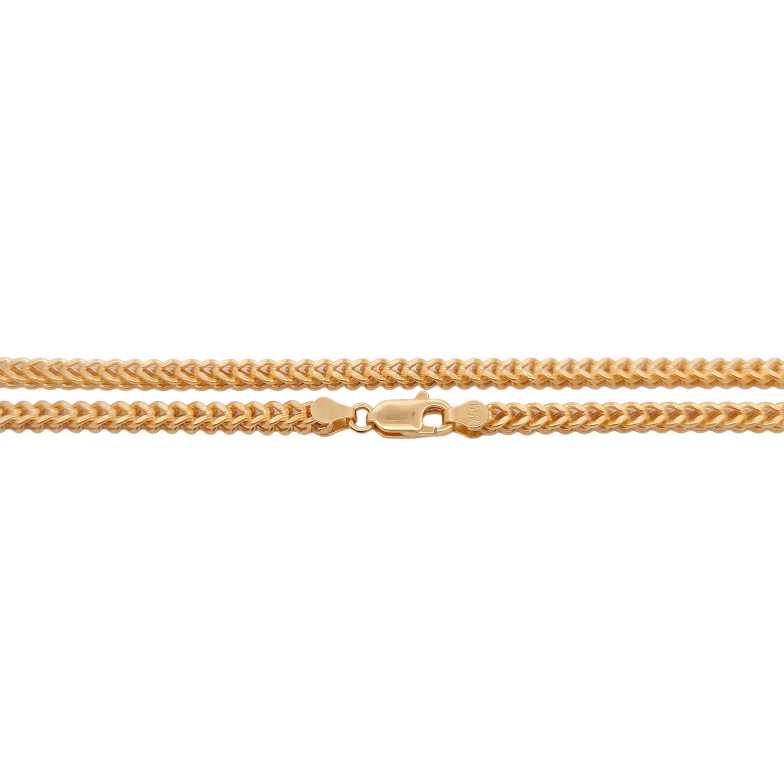 Timeless 18K Gold Men?s Chain from Bafleh Jewellery Perfectly Crafted for Elegant Occasions and Everyday Sophistication - Image 4