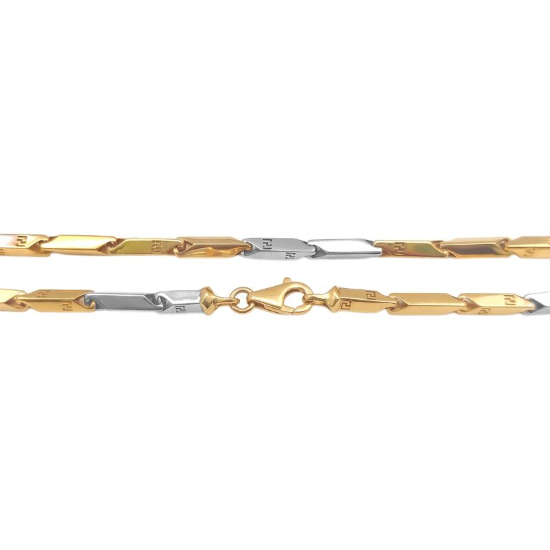 Alternative view of Premium 18K Gold Men?s Chain by Bafleh Jewellery Created with Exceptional Craftsmanship for a Luxurious Appearance