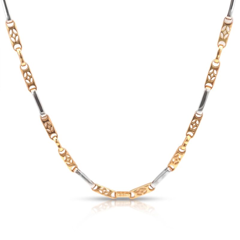 Exclusive 18K Gold Men?s Chain from Bafleh Jewellery Perfect for Men Who Appreciate Luxury and Timeless Jewellery