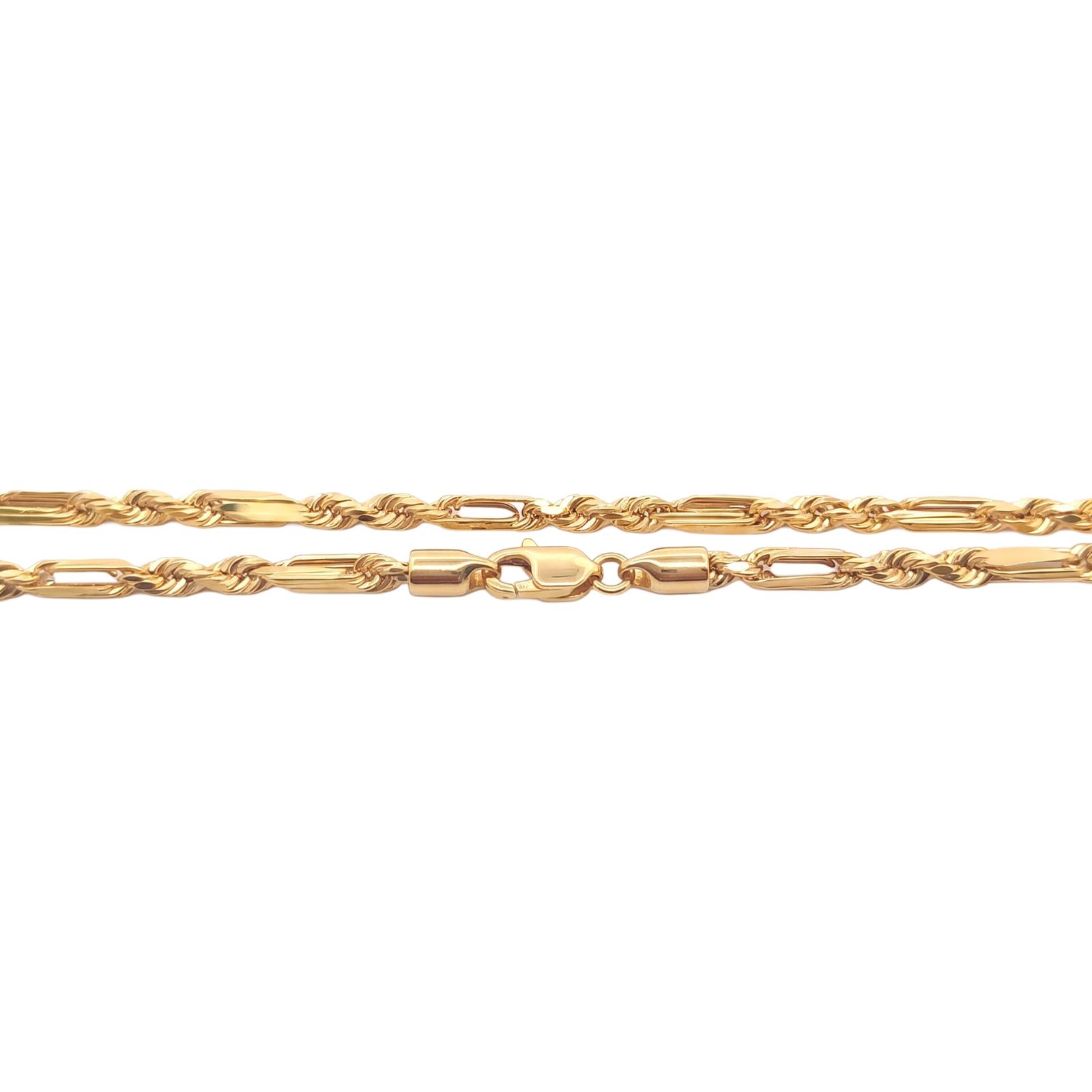 Contemporary 18K Gold Men?s Chain by Bafleh Jewellery Crafted with Premium Finish for Sophisticated Everyday Styling - Image 2