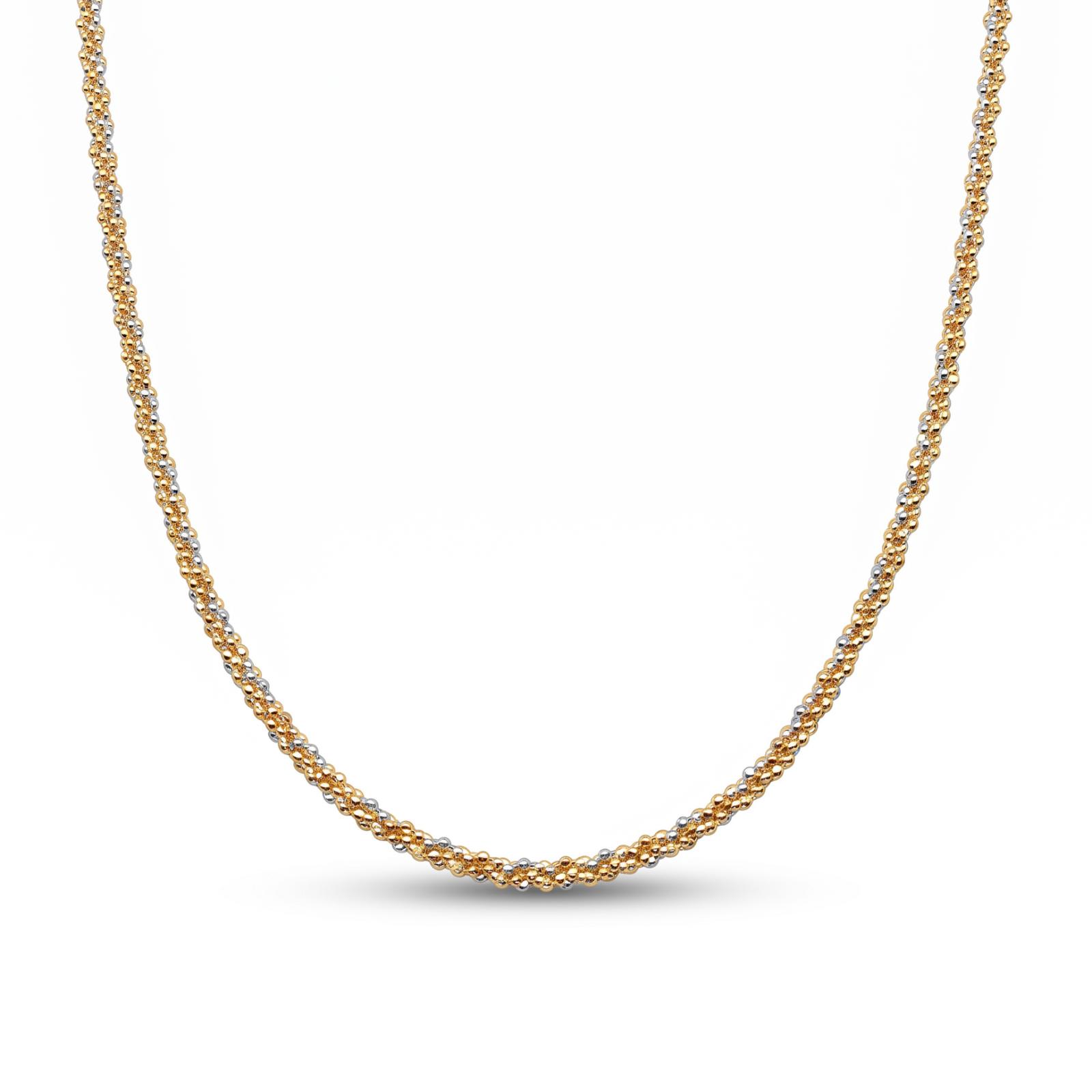 Elegant 18K Gold Necklace Collection Crafted with Timeless Beauty and Available at Bafleh Jewellery