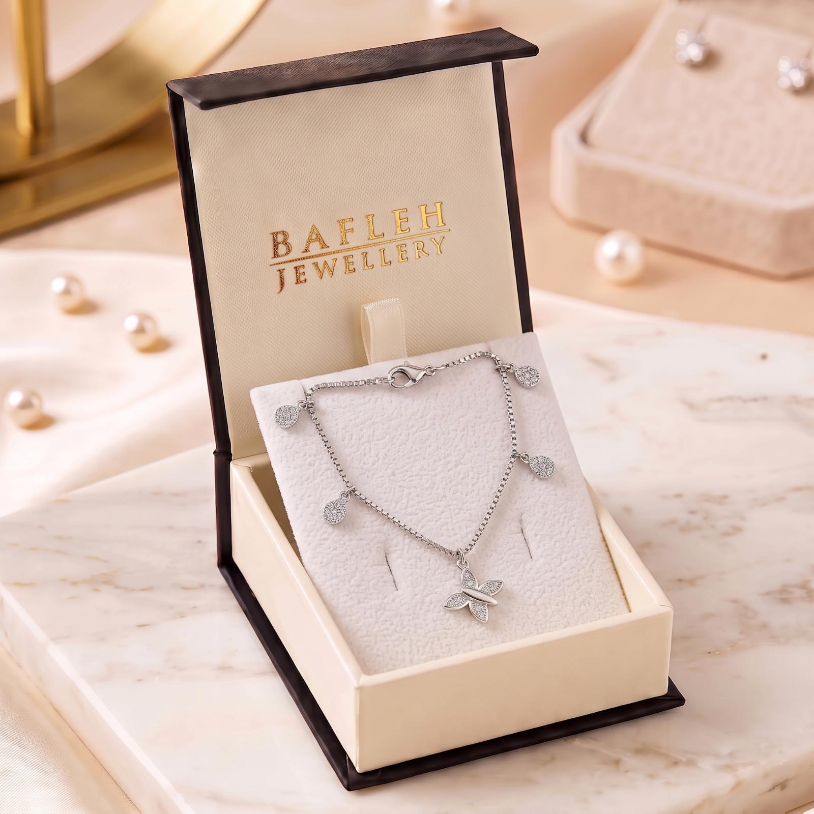 Beautiful 18K Gold and Diamond Bracelet Created for Modern Elegance and Timeless Jewellery Styling by Bafleh Jewellery - Image 6