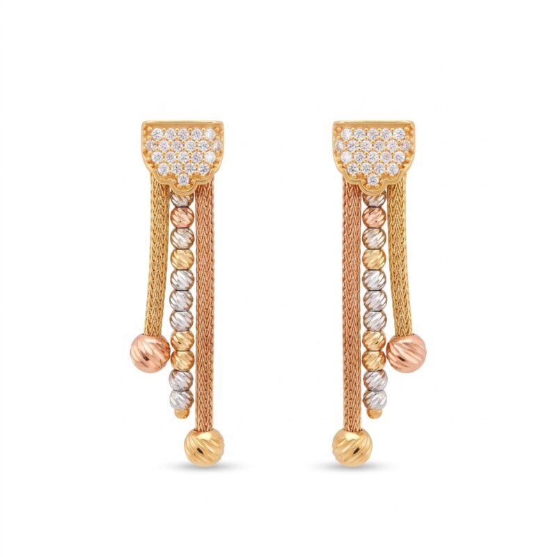 Luxury 18K Gold Hanging Earrings for Every Special Occasion