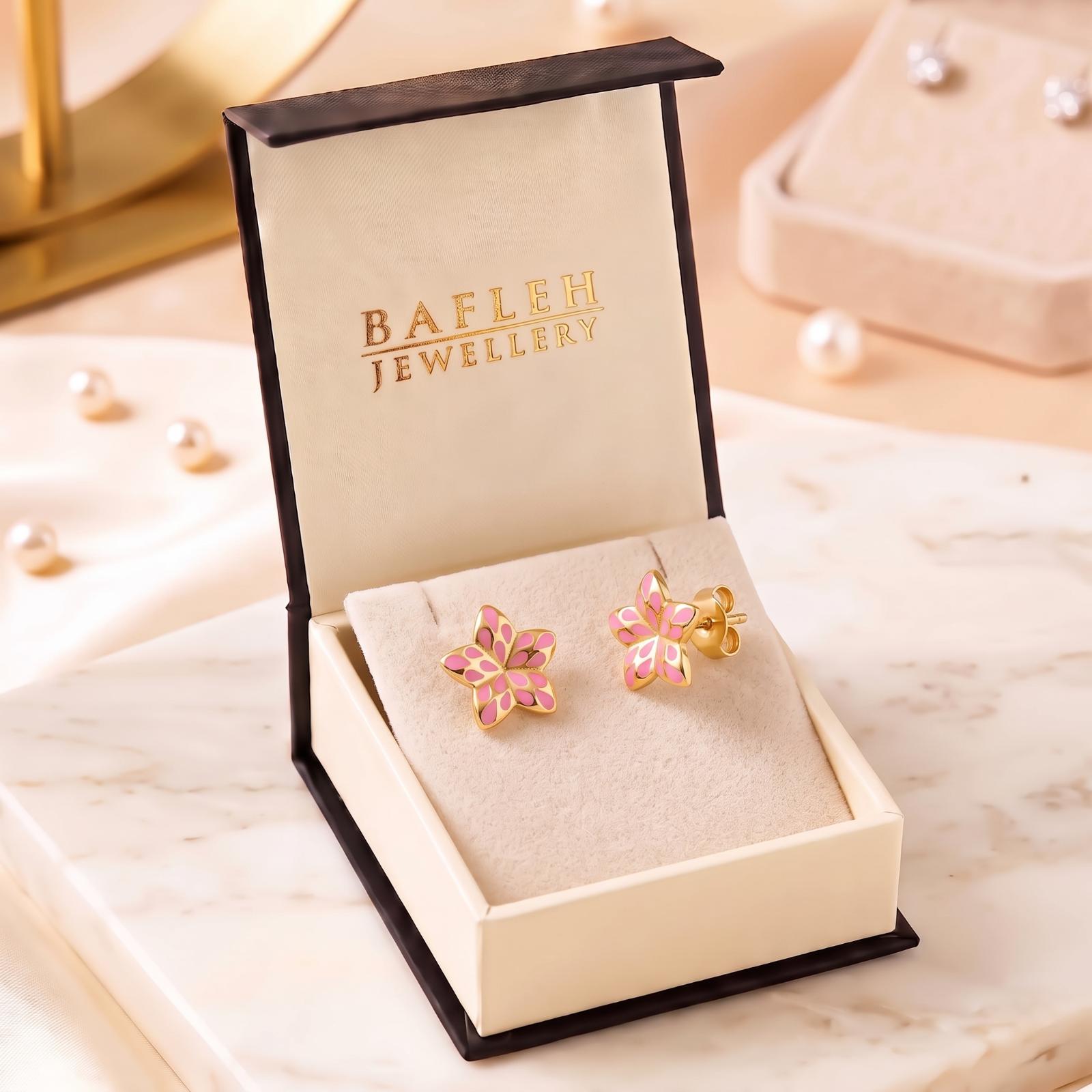 18K Gold Star Earrings Bringing Timeless Elegance to Every Look - Image 6