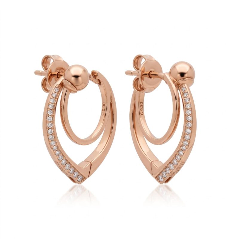 Classic 18K Gold Hoop Earrings for Effortless Elegance