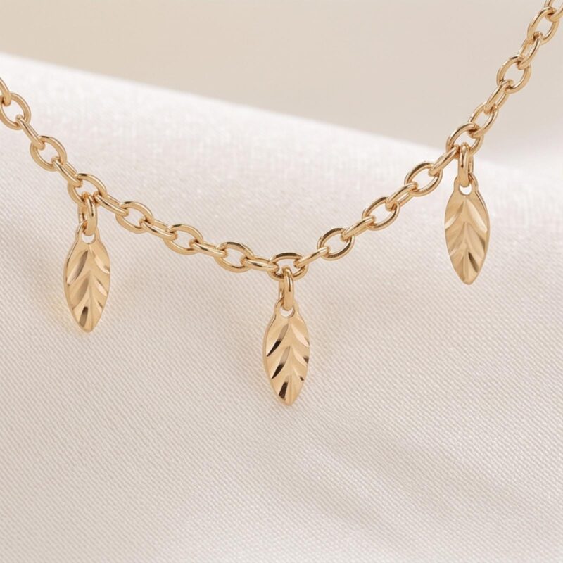Alternative view of Explore the Latest 18K Gold Necklace Collection Available at Bafleh Jewellery for Everyday and Occasion Wear