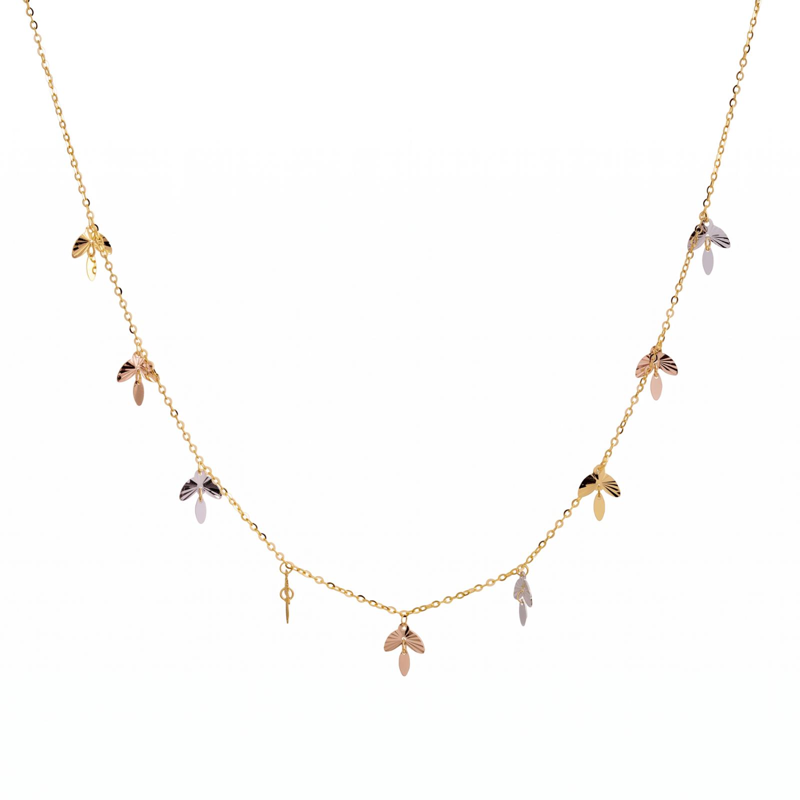 Luxury 18K Gold Necklace Designs for Gifting Loved Ones and Celebrating Special Moments at Bafleh Jewellery