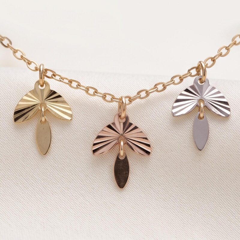 Alternative view of Luxury 18K Gold Necklace Designs for Gifting Loved Ones and Celebrating Special Moments at Bafleh Jewellery