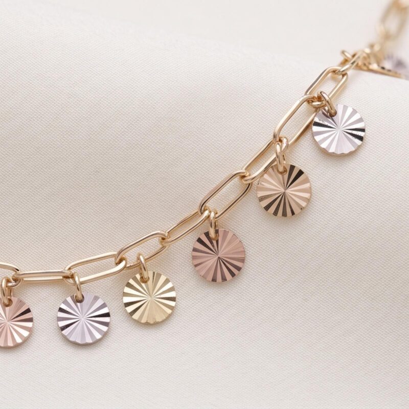 Alternative view of Luxury 18K Gold Necklace Collection for Women Available Online at Bafleh Jewellery UAE
