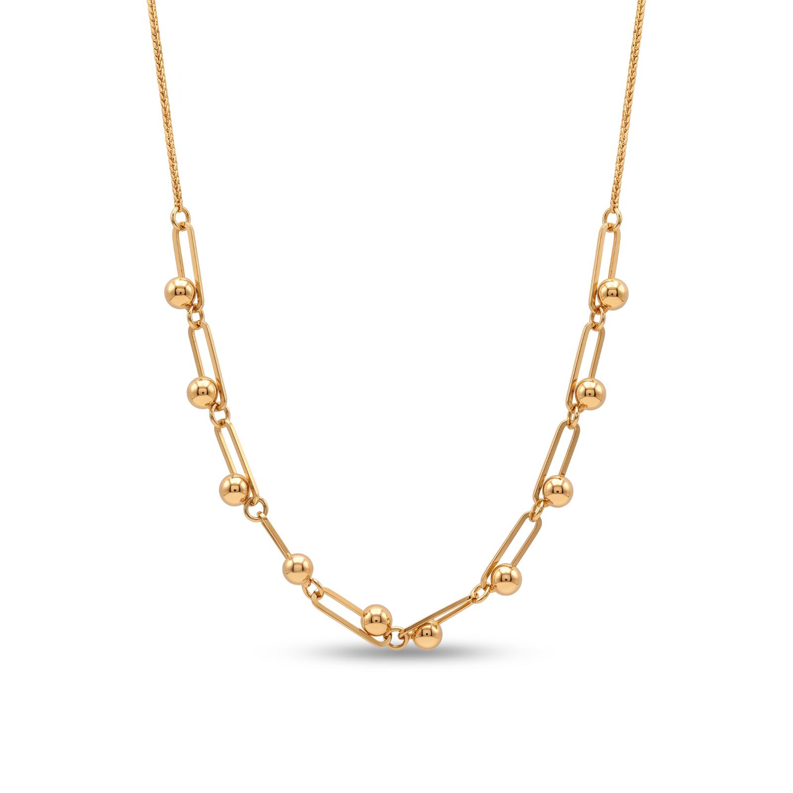 Premium 18K Gold Necklace for Women Crafted with Elegant Details and Timeless Luxury by Bafleh Jewellery