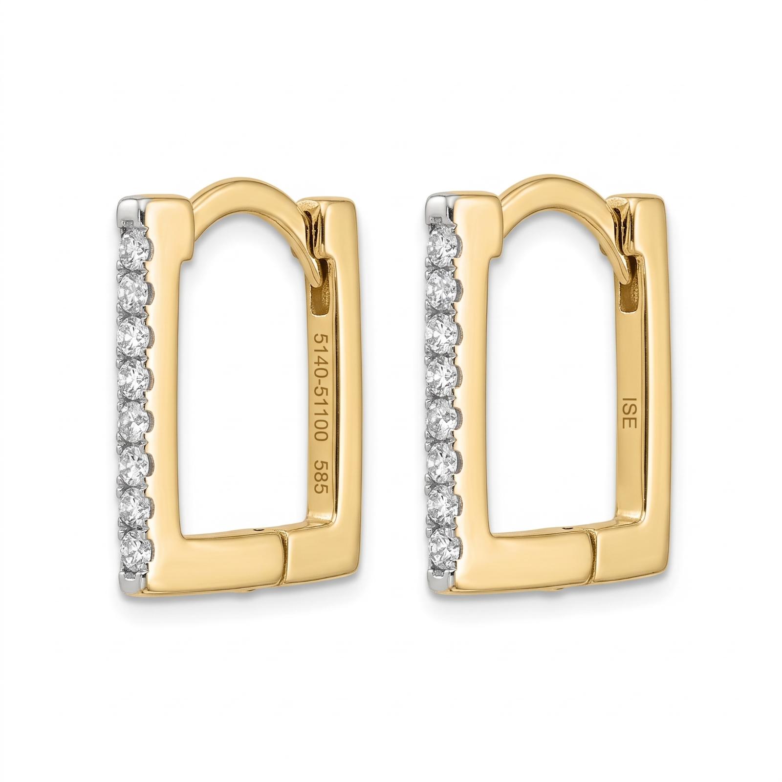 18K Gold Diamond Earrings for Special Occasions
