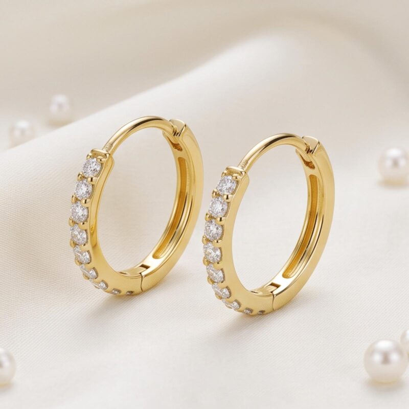 Luxury Diamond Earrings from Bafleh Jewellery