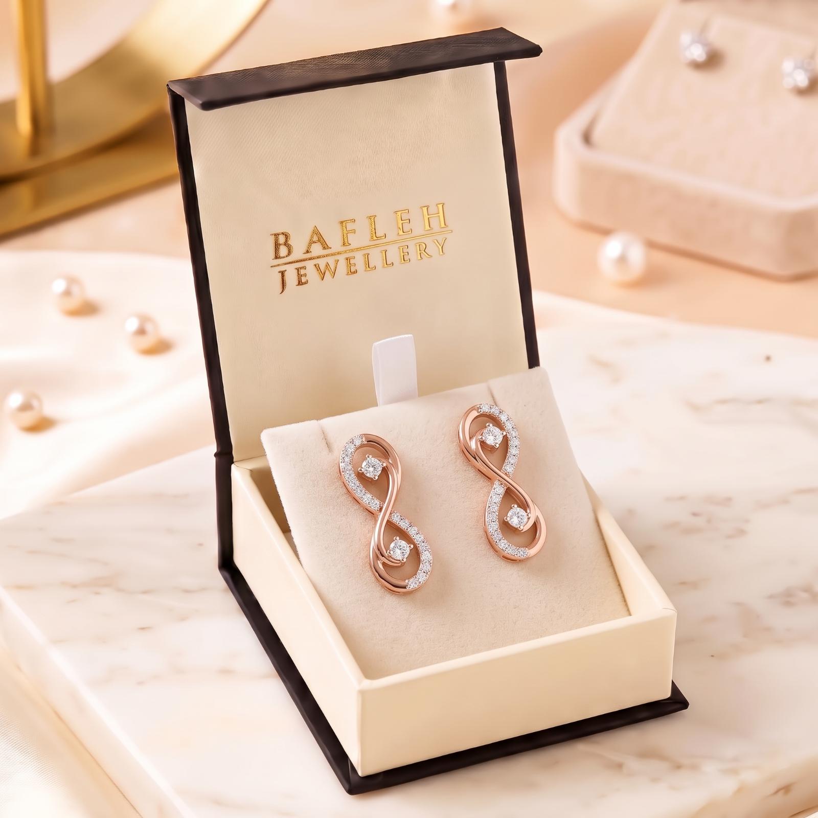Buy 18K Gold Diamond Earrings Online - Image 6