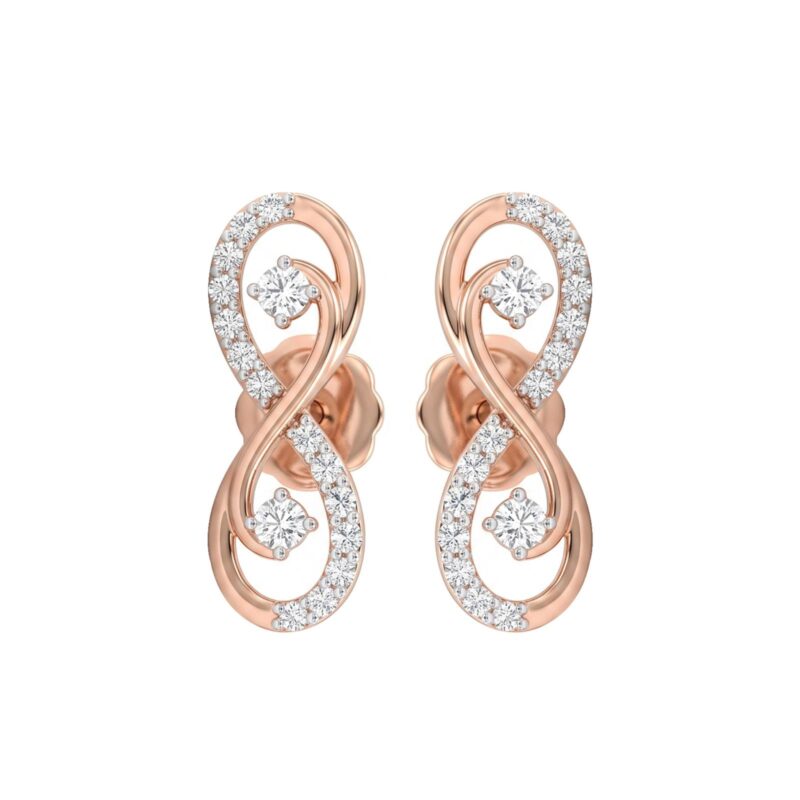 Buy 18K Gold Diamond Earrings Online