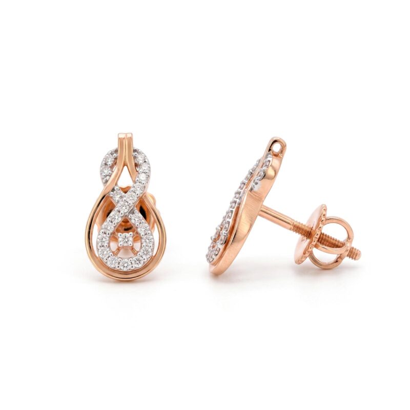Natural Diamond Earrings UAE