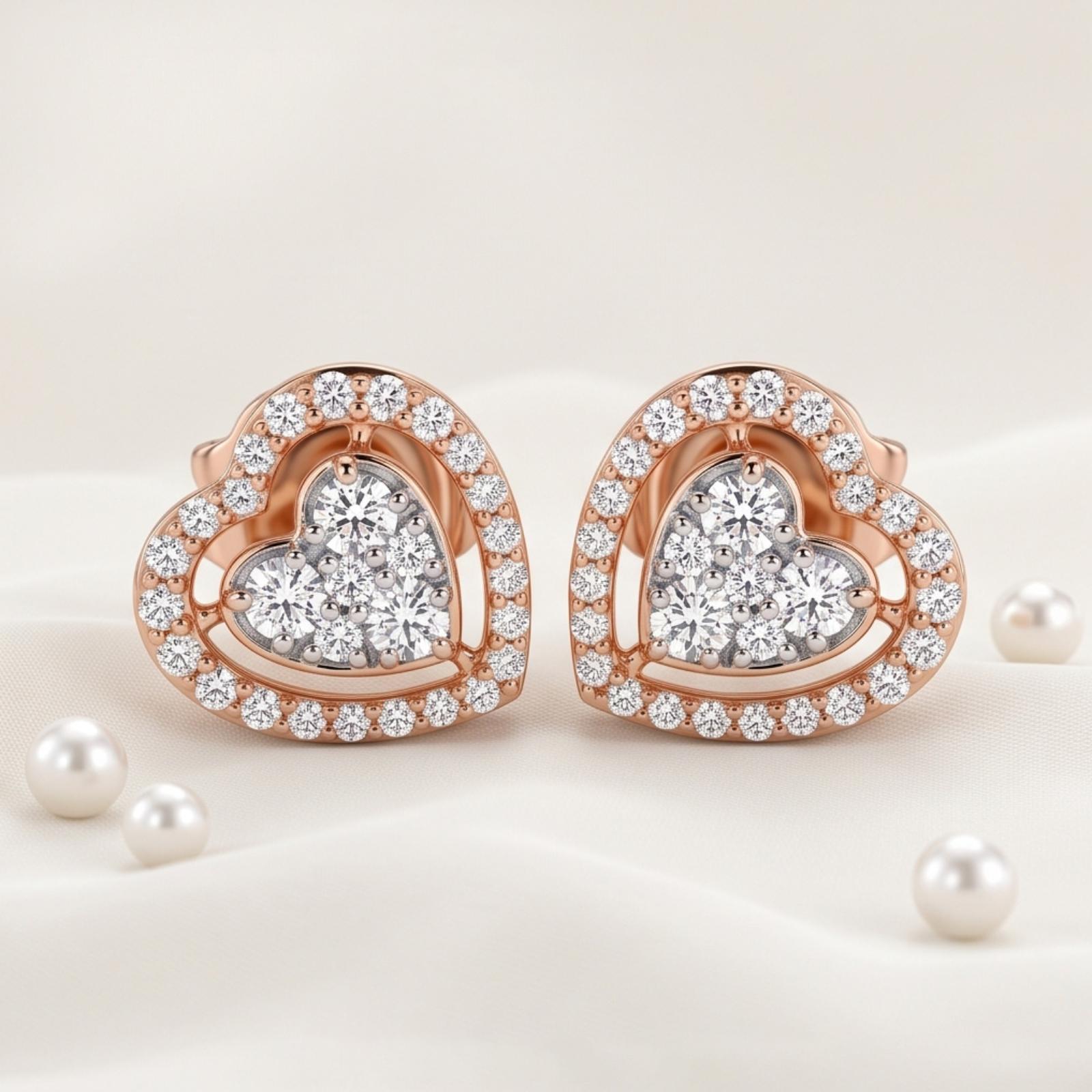 Elegant Earrings in 14K Gold for Special Occasions - Image 4