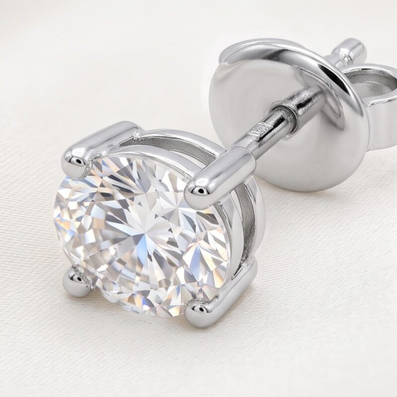 Alternative view of Lab Grown Diamond Stud Earrings  for Women